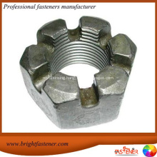 High Quantity DIN935 Slotted Hex Nut